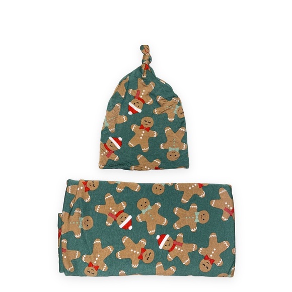 🍪LS Gingerbread Swaddle Set🍪 - Picture 2 of 5